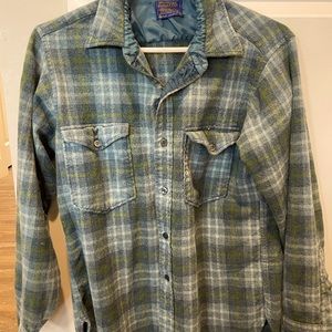 Pendleton virgin wool vintage button up
